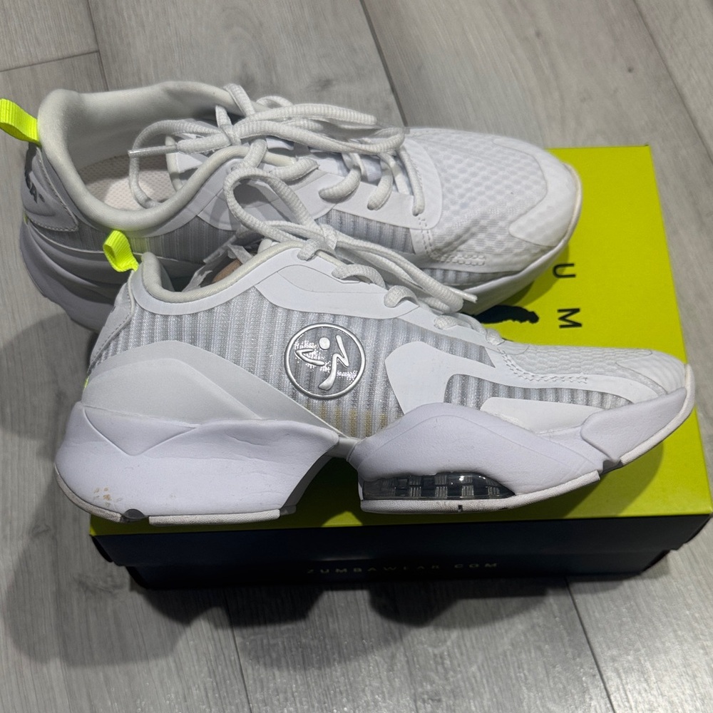 Zumba Fitness White Sneakers